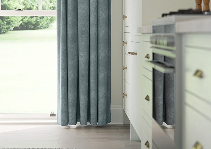 Florence Faux Suede, Mid Grey - Made to Measure Curtains - Image 5